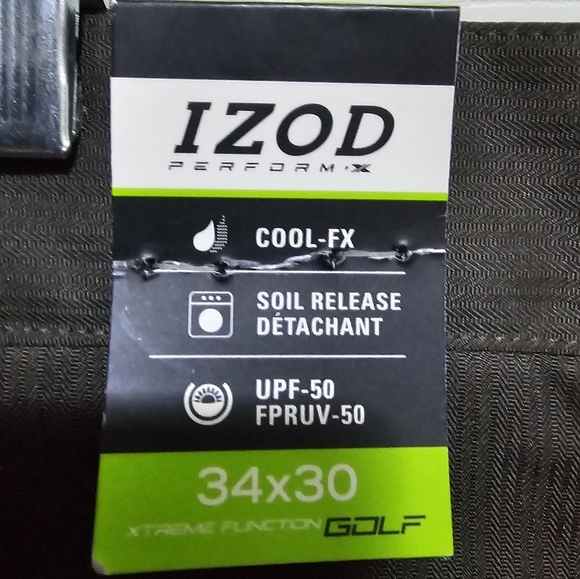 Nwt IZOD extreme function Golf Pants - Picture 3 of 3